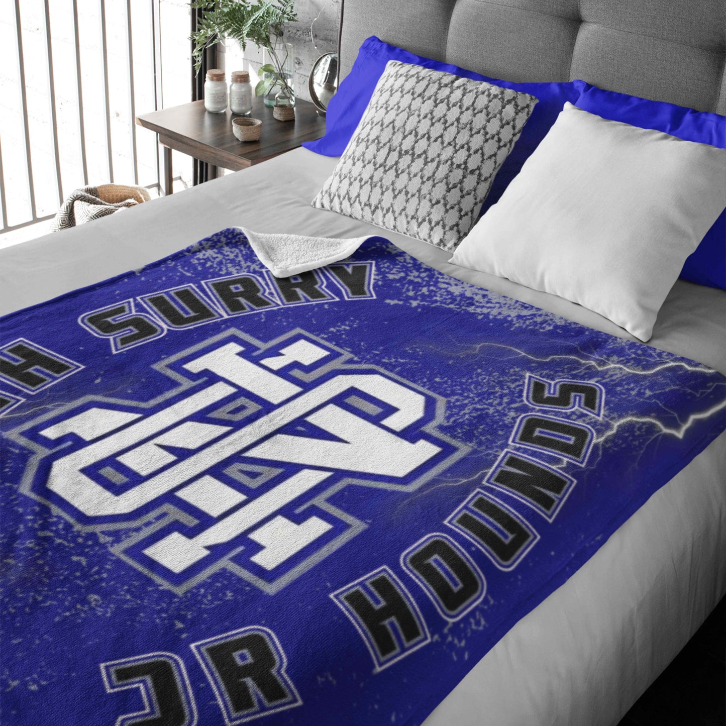 North Surry Jr Hounds team throws