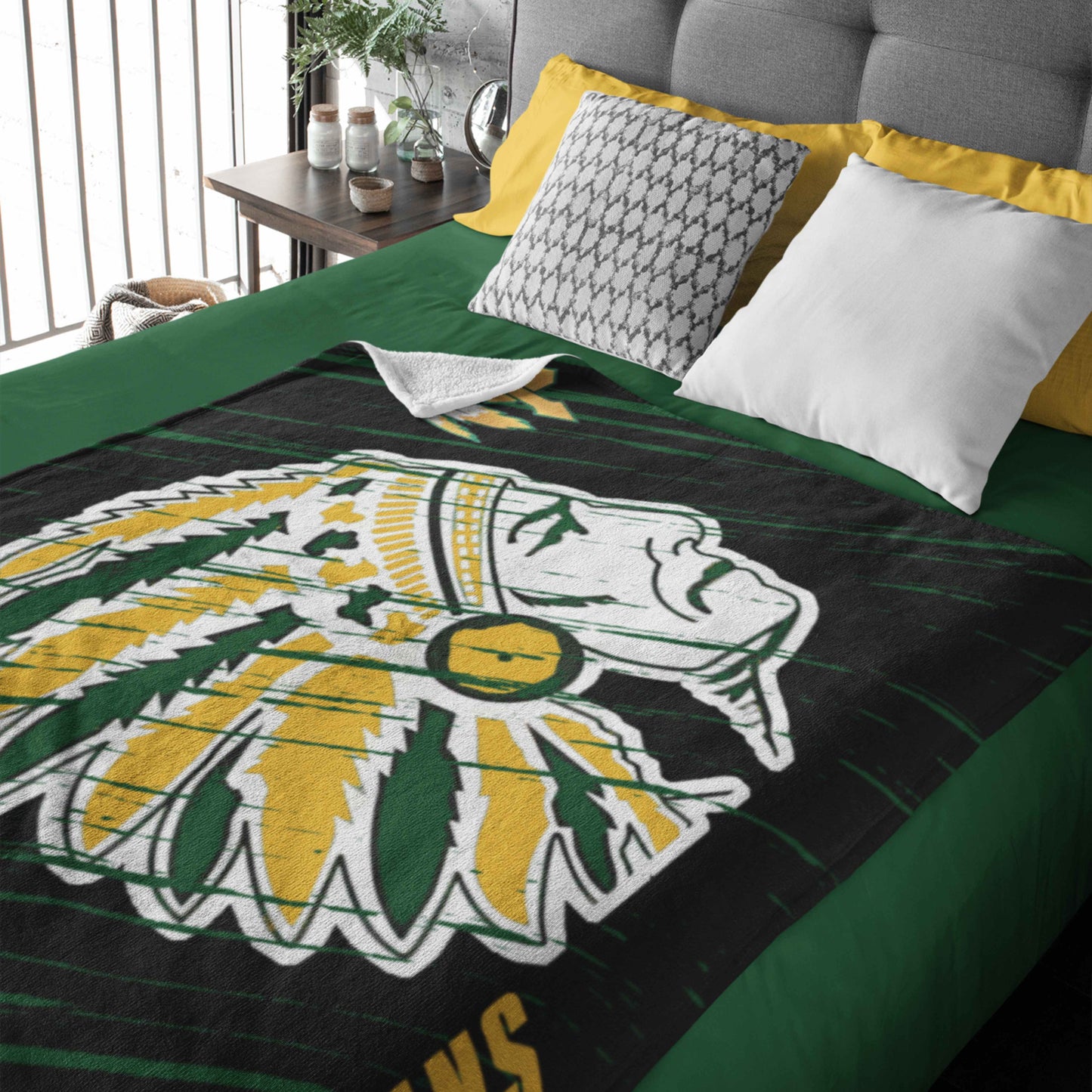 Santa Fe Indians Cheer Booster