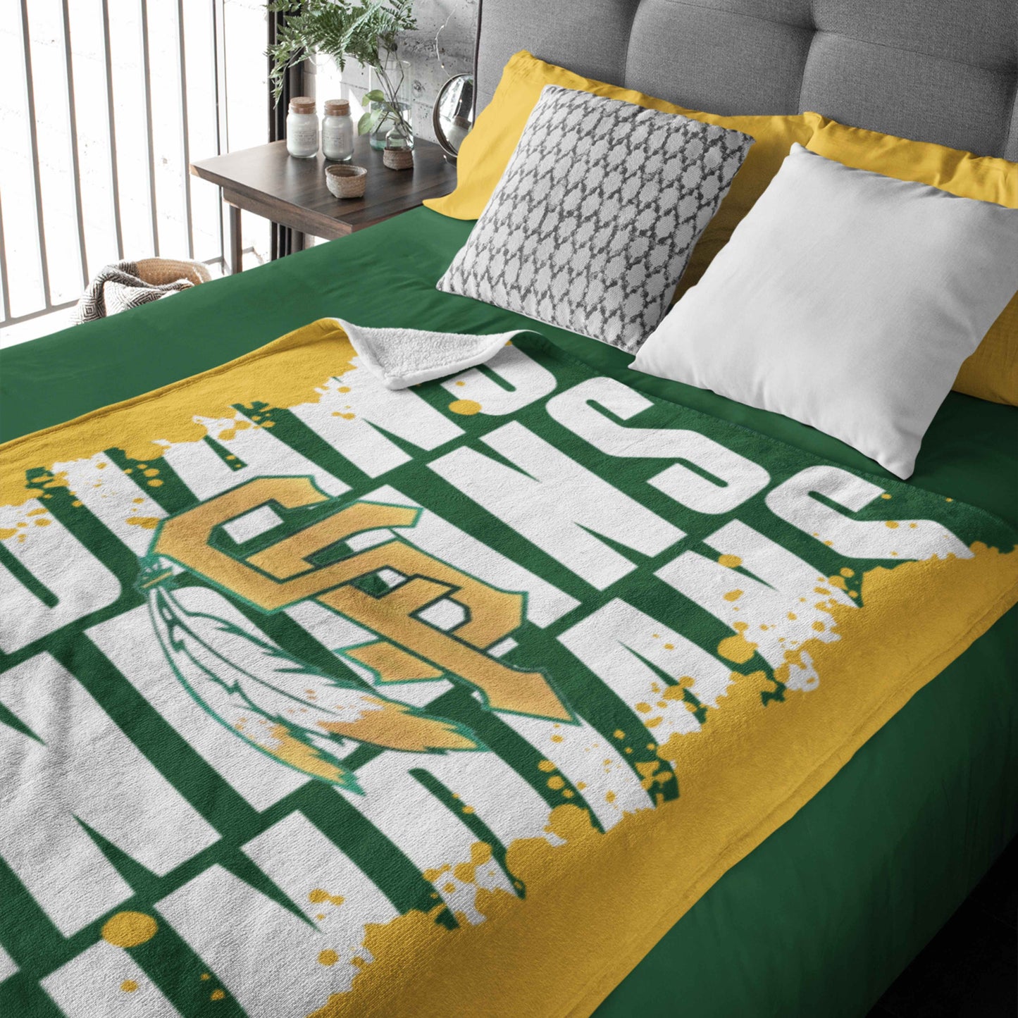 Santa Fe Indians Cheer Booster