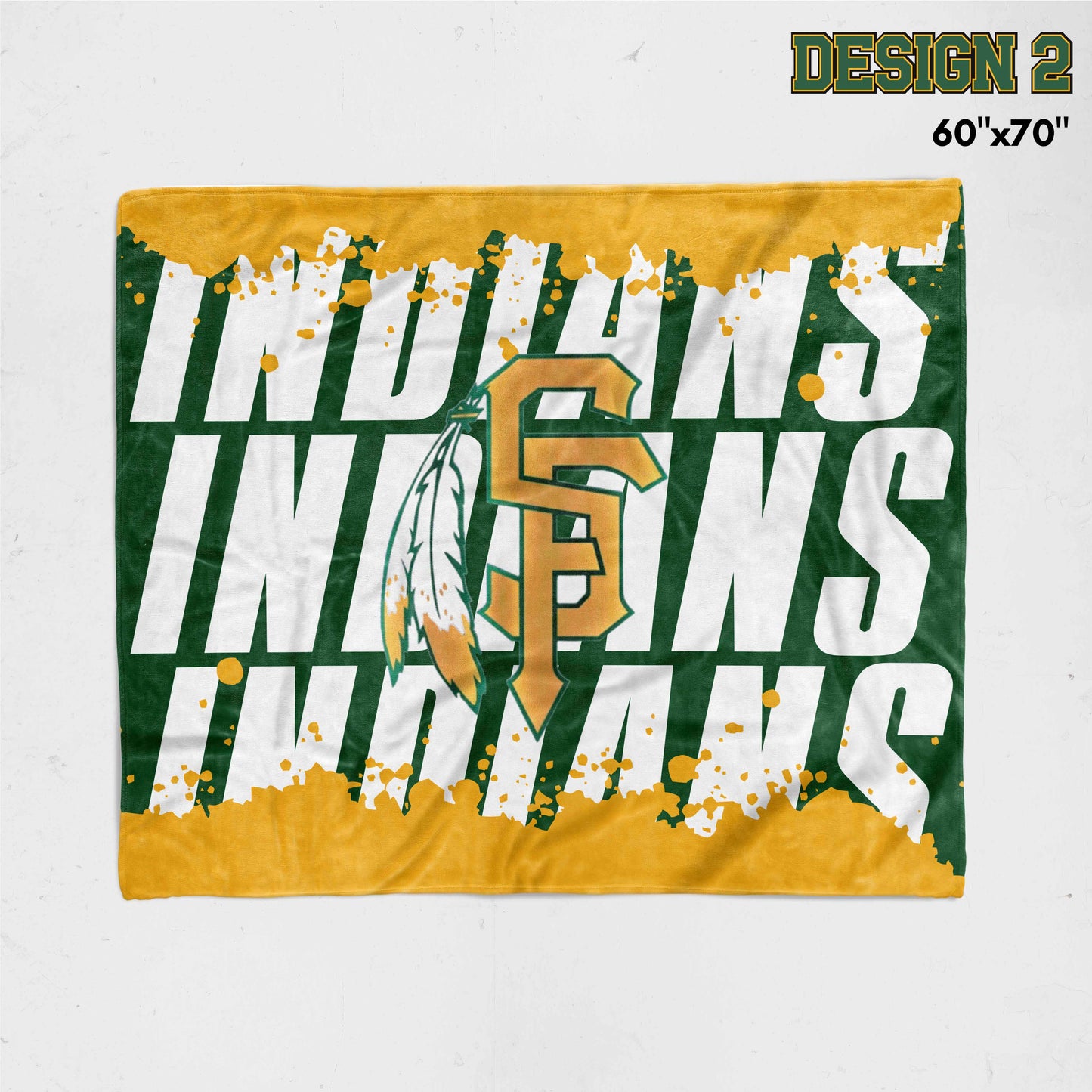 Santa Fe Indians Cheer Booster
