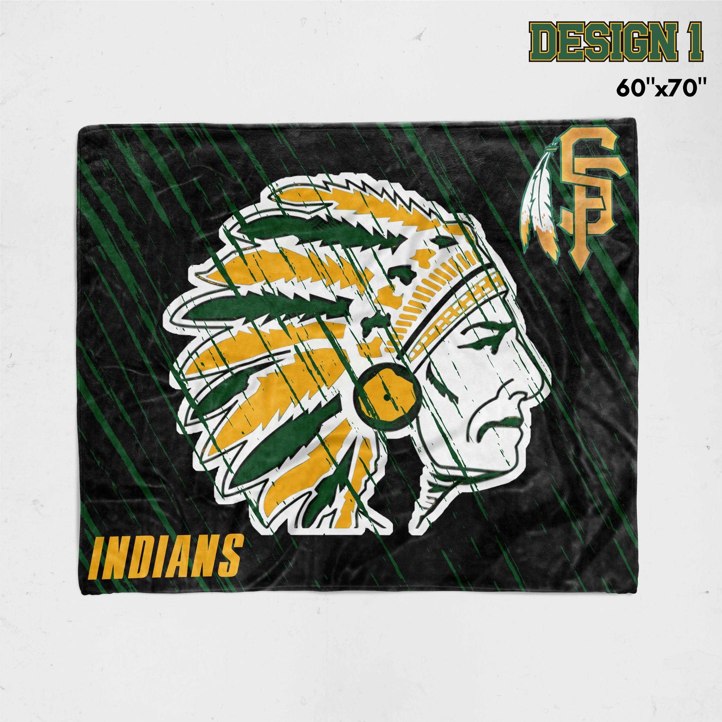 Santa Fe Indians Cheer Booster