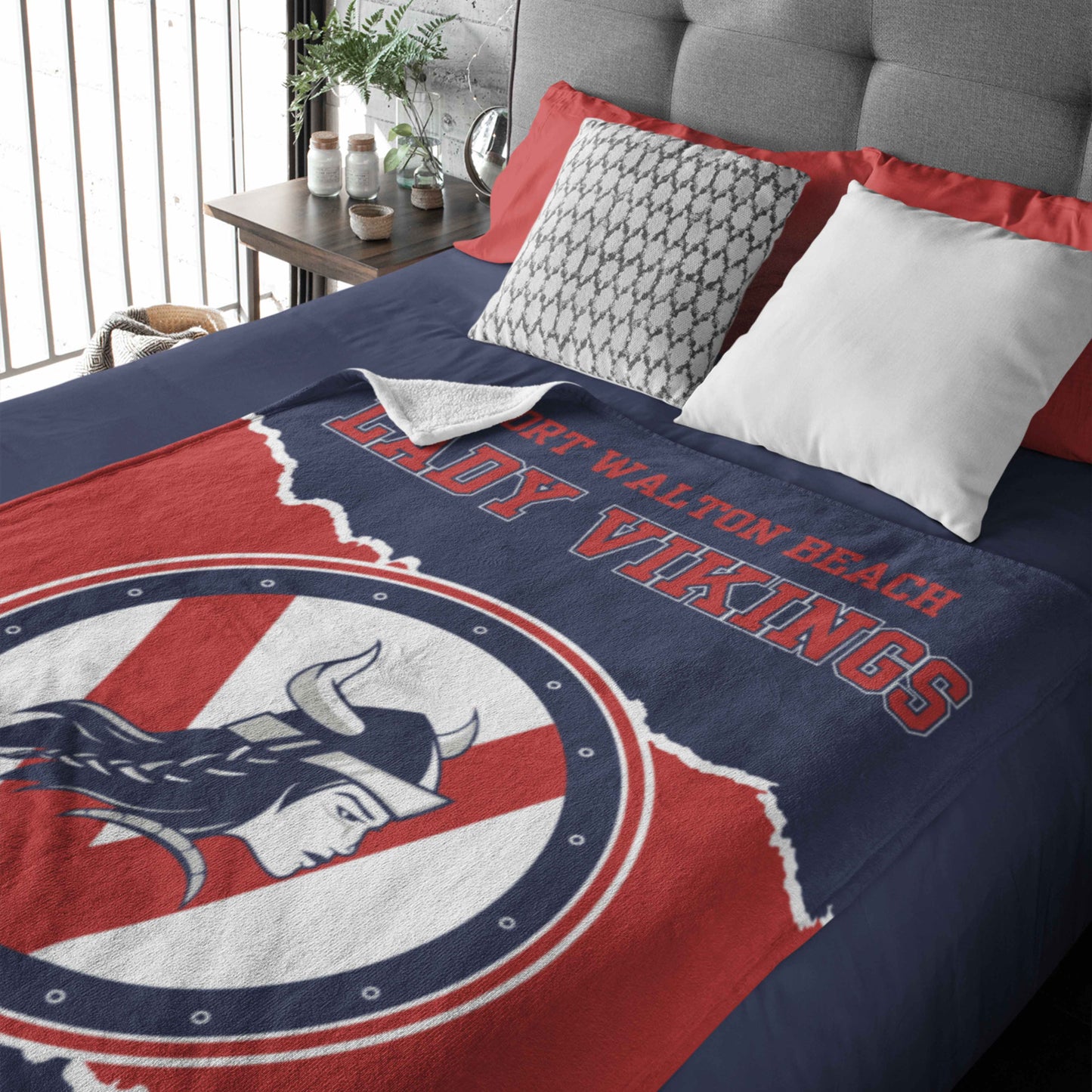 Lady Vikings Soccer Team Blanket Fundraiser