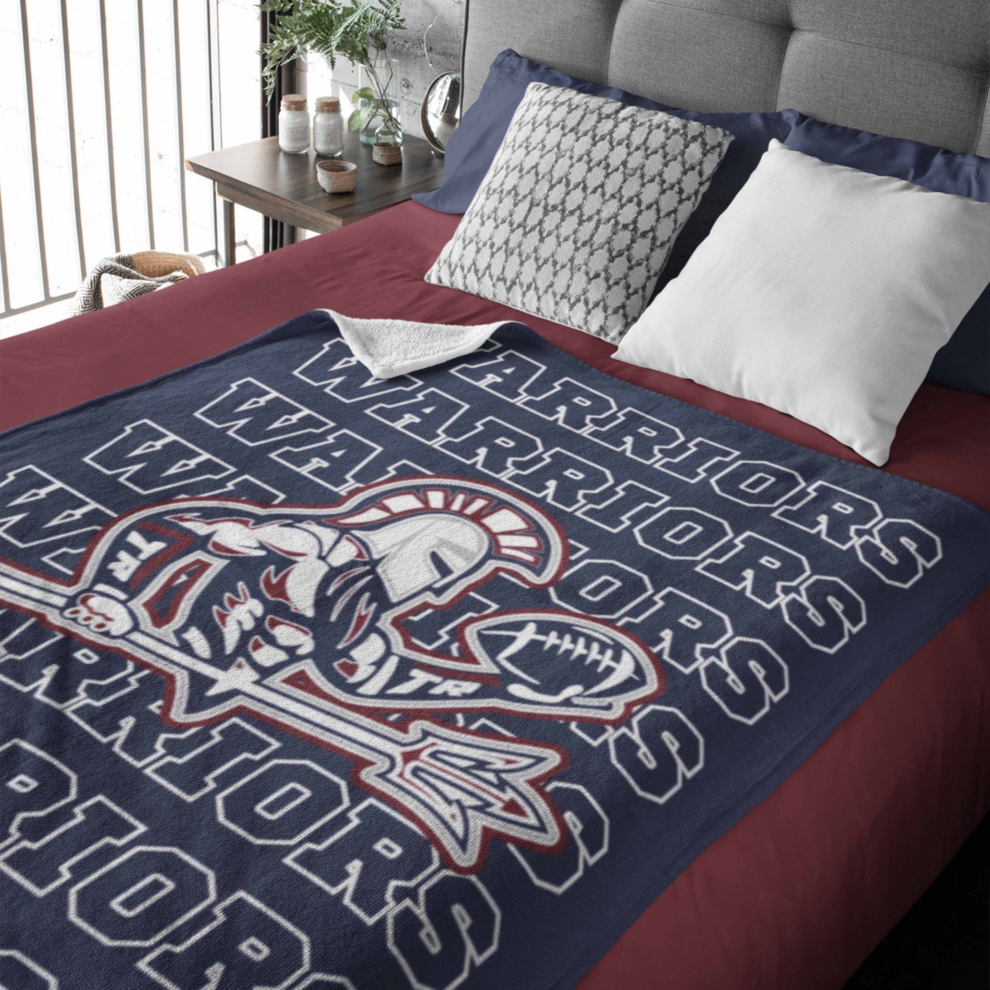 TR Warriors Blankets