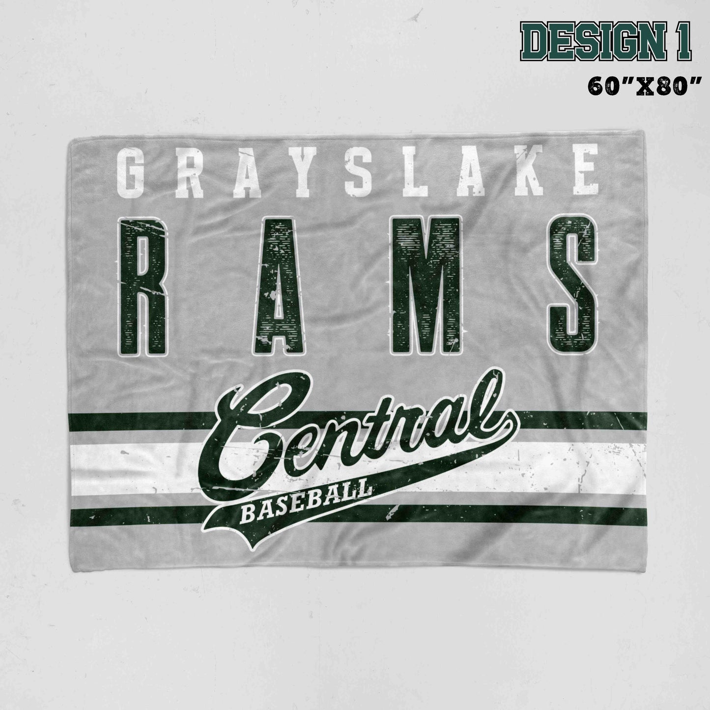 Rams Baseball Blankets