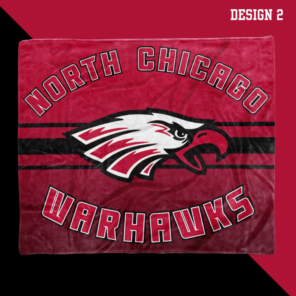 North Chicago Warhawks Blanket - Pre-Order