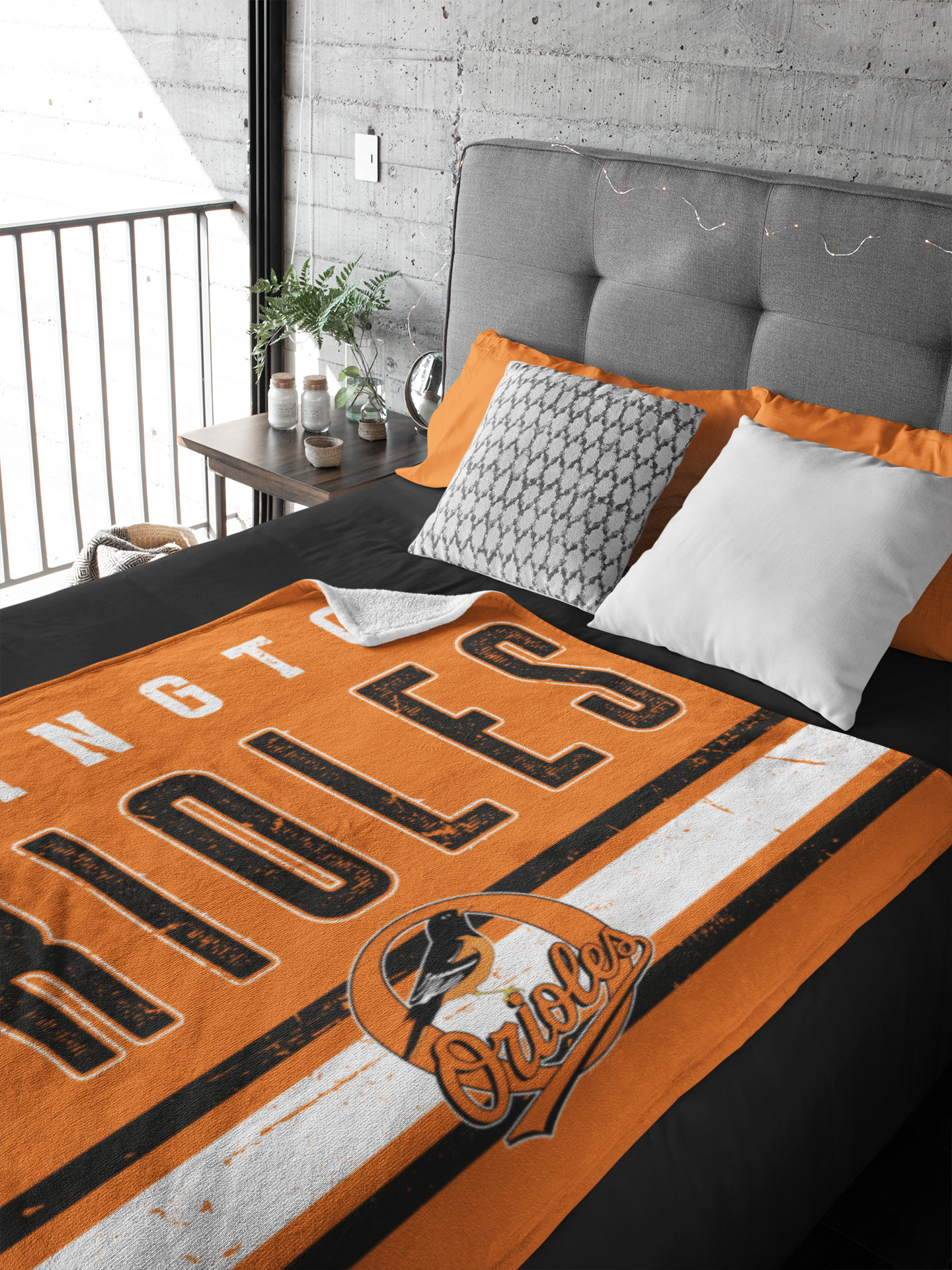 Ludington Robotics Oriole Throws