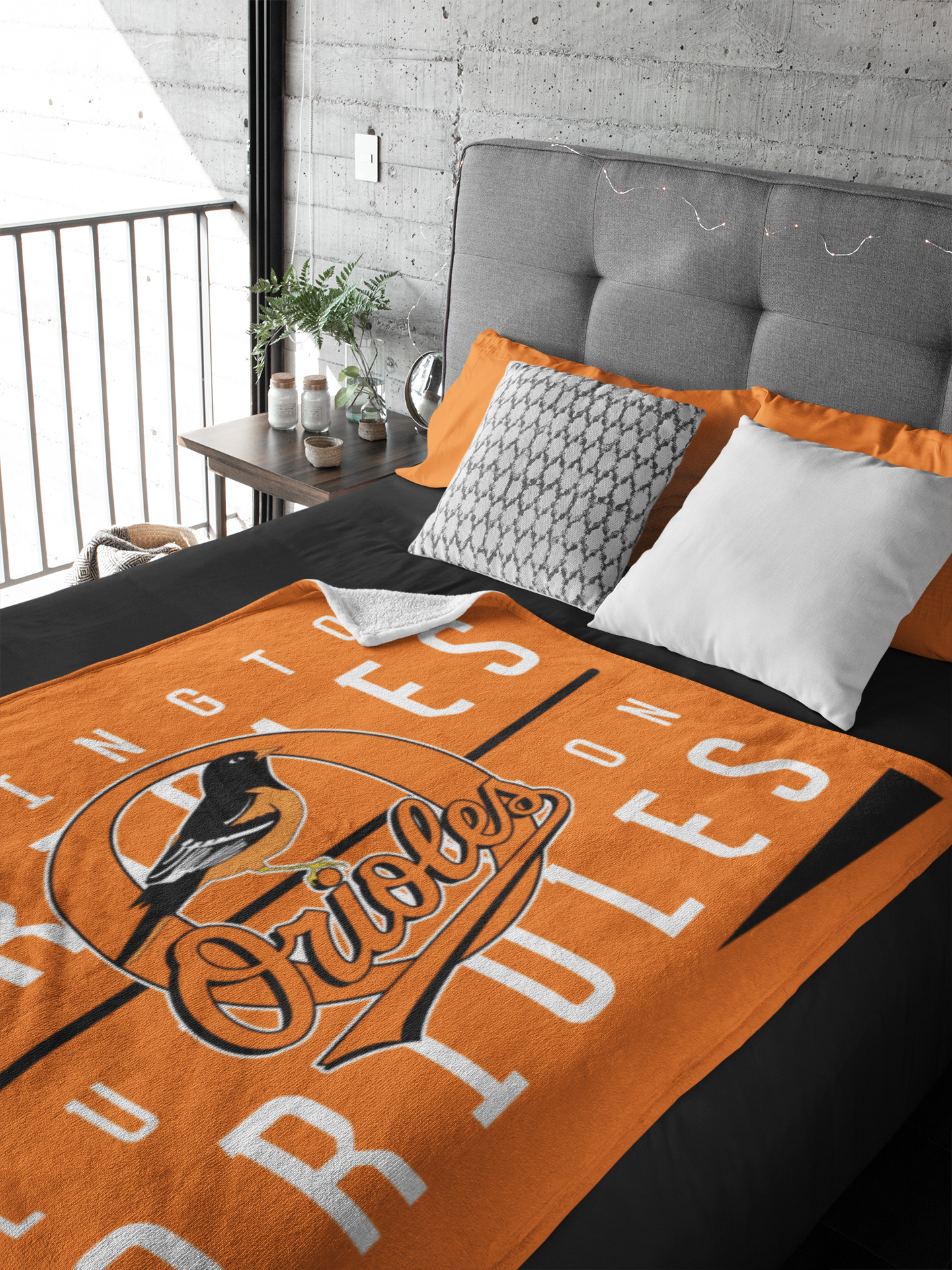Ludington Robotics Oriole Throws