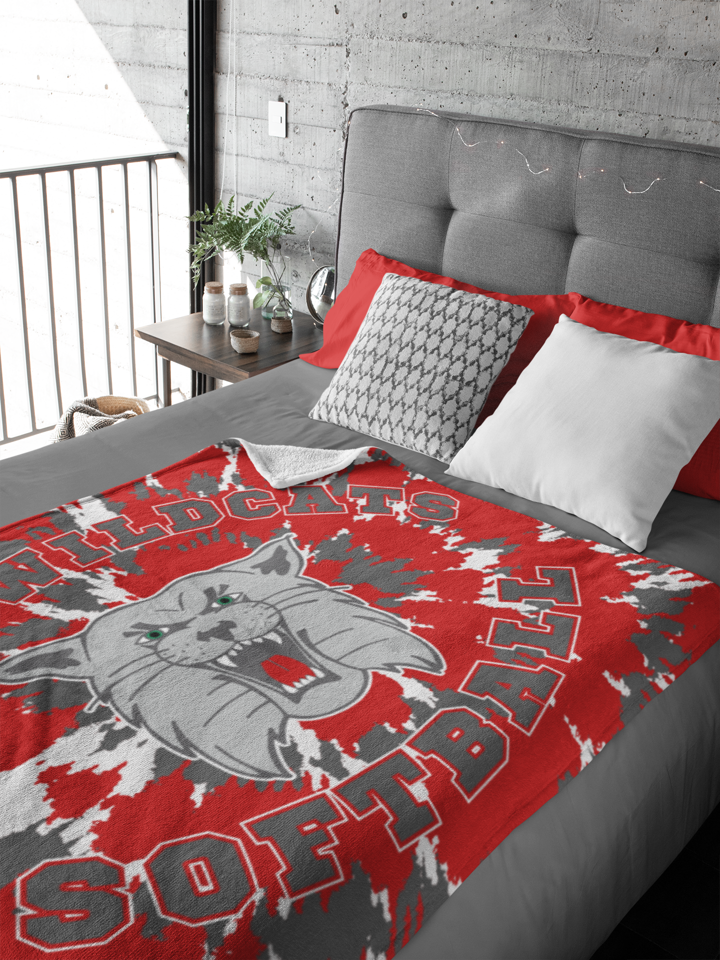 Lady Wildcats Youth Softball Blanket Sale