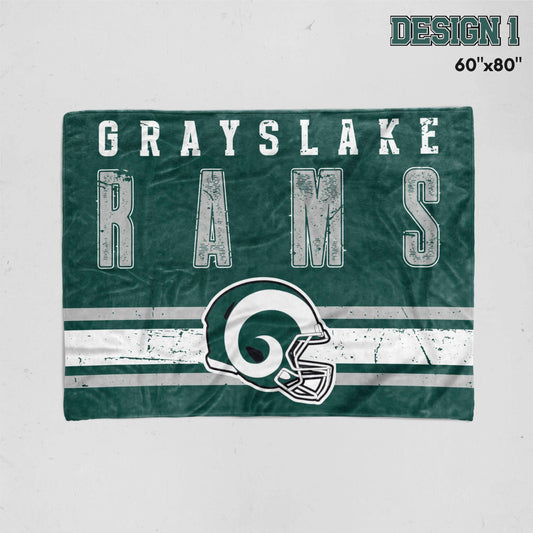 GCHS Rams Football Blankets