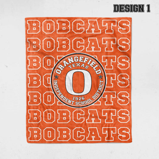 Orangefield Bobcats Spirit Blanket Fundraiser