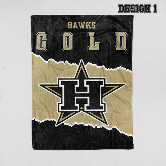 Hawks Gold Blankets