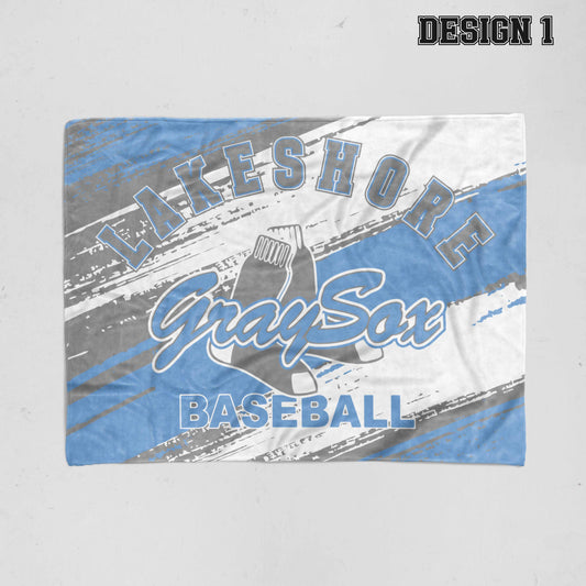 Lakeshore 12u GraySox/BlueSox Blankets