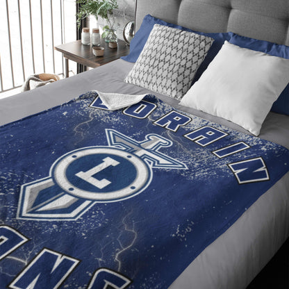 Lorain High Band Titan Blanket sale