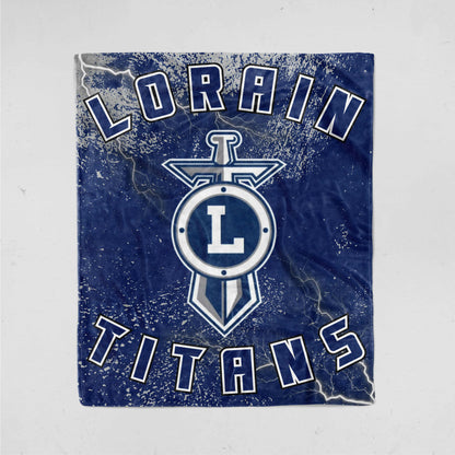 Lorain High Band Titan Blanket sale