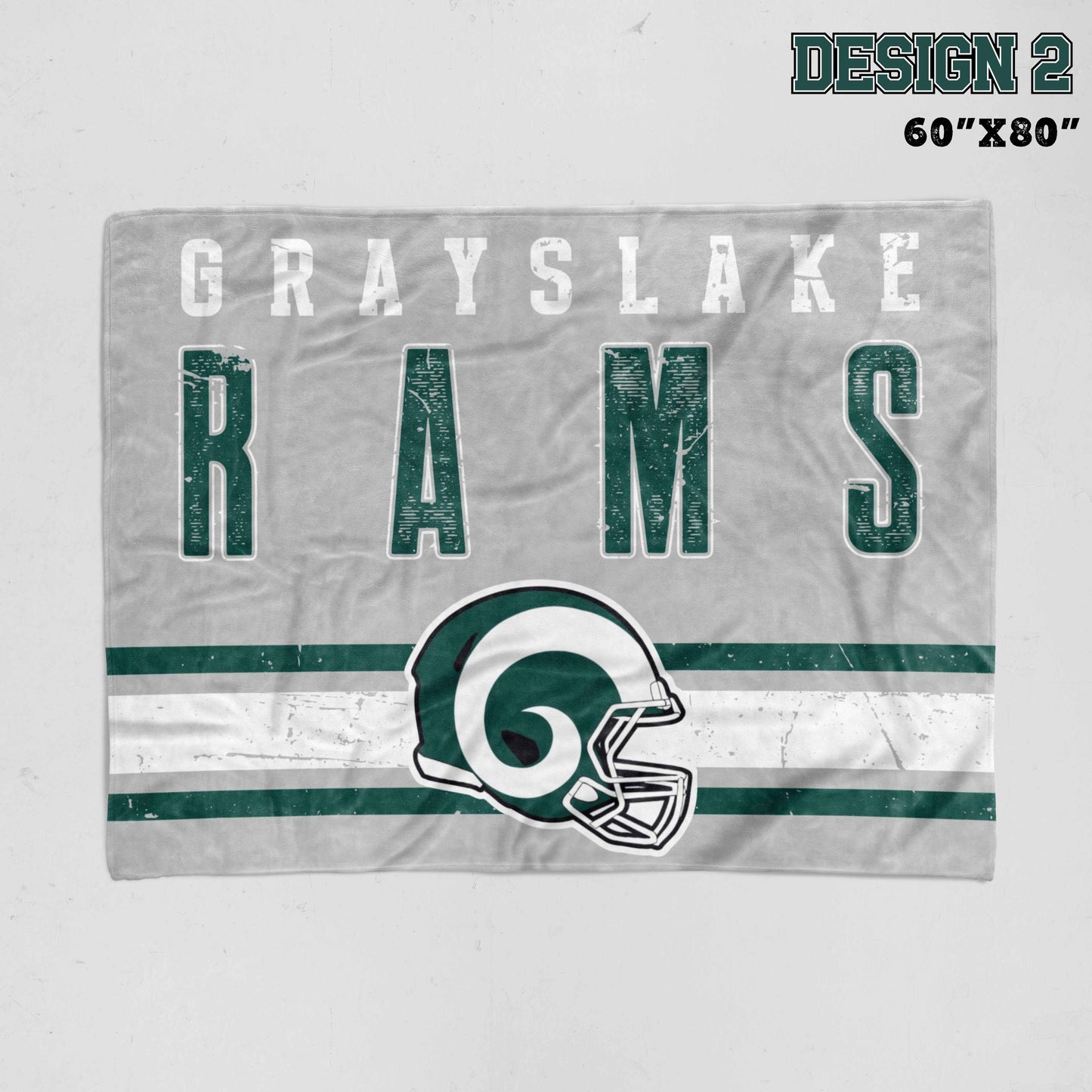 GCHS Rams Football Blankets