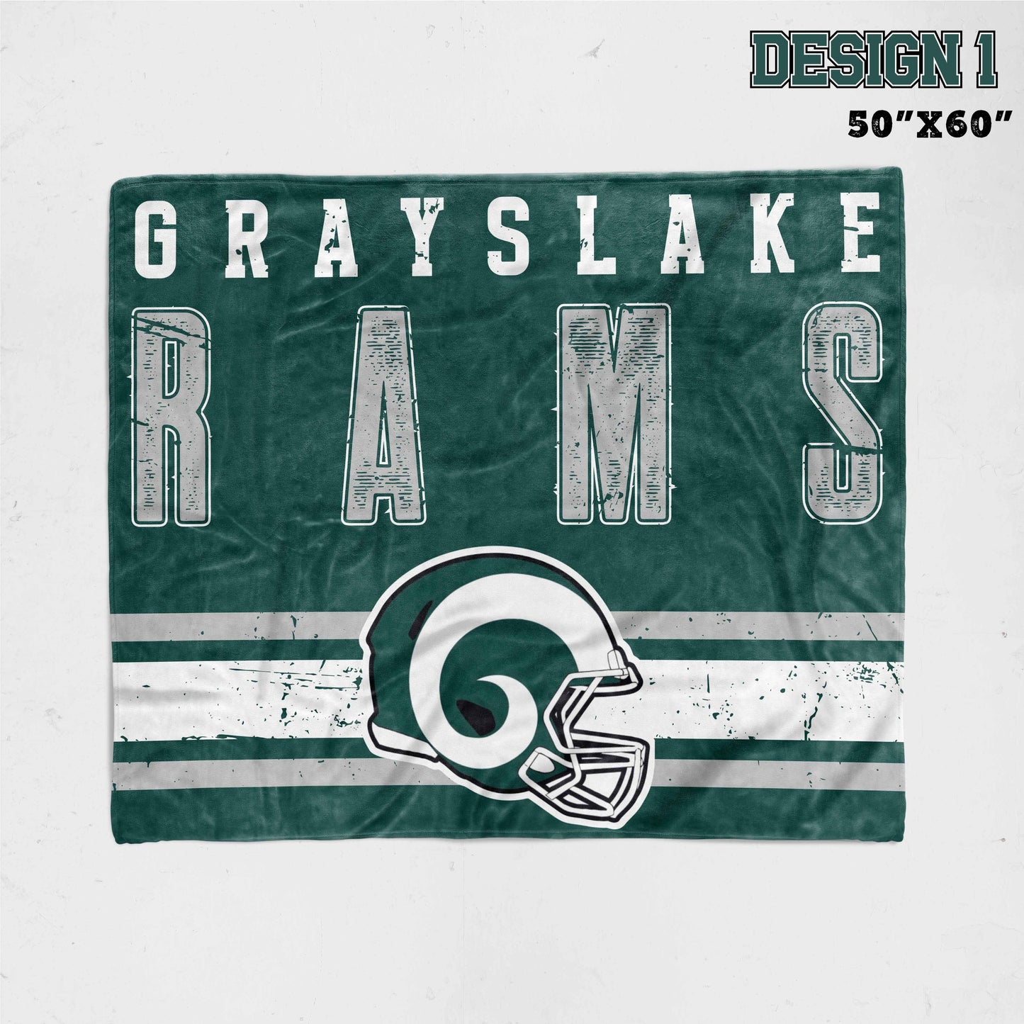 GCHS Rams Football Blankets