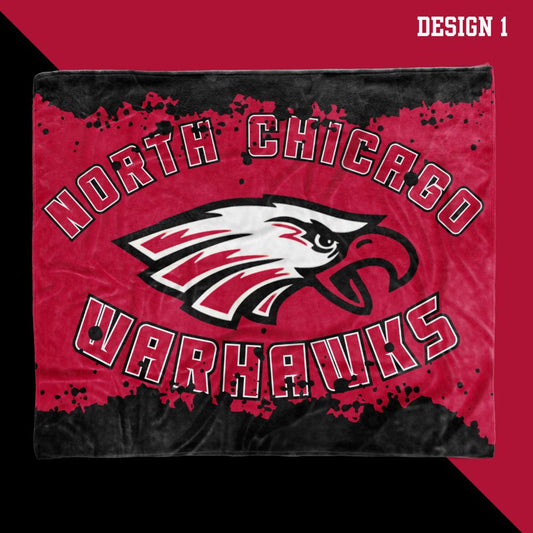 North Chicago Warhawks Blanket - Pre-Order